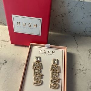 RUSH Wedding earrings